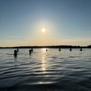 Volle maan meditatie met waterritueel